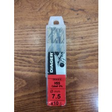 Diager 7.5mm Hss Altın Seri (10 Adet)