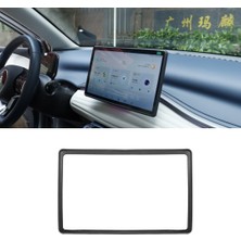 Ramm Byd Atto 3 Navigasyon Ekranı Çevresi Koruma Silikon Bandı - 15.6 Inç - Siyah