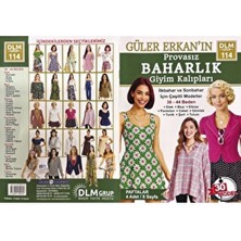 Dilem Yayınevi Güler Erkan Provasız Dikiş Kalıpları Dergisi