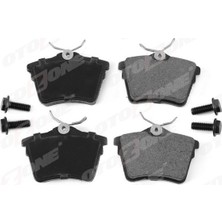 Otozone FDA4008-R - Arka Fren Balatası Peugeot P407 1.6 Hdı 1.8-2.0 04 607 00 Cıtroen C5 08
