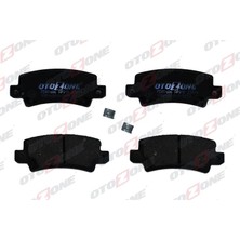 Otozone FDA9006 - Arka Fren Balata Toyota Corolla 1.4l 1.6l 4zz-Fe 3zz-Fe ZZE120 ZZE121 Vvti 02-06 / 1.4l 1ndtv NDE120 04-06