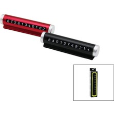 Ayder Timya RENKLİ KROM OTO- ARAÇ PARK TELEFON NUMARATÖR RAKAM ÇEVİRME ÇUBUKYPŞ.MONTAJ (Timya/Go1395) 206960