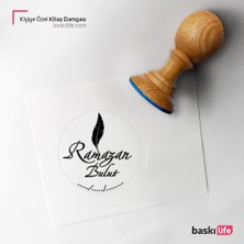 Baskı Life Kişiye Özel Kitap Damgası Kitap Mührü Kaşe Kitap Mühür Özel Damga 182