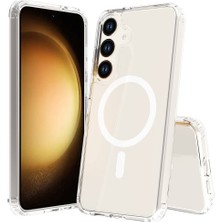 Mobify Samsung Galaxy S24 Fe Magsafe Kılıf ve Tempered Glass Ekran Koruyucu Seti