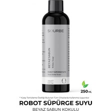 Sourbe Beyaz Sabun Akıllı Robot Süpürge Suyu,sprey Mop Suyu,robot Süpürge Deterjanı Yüzey Temizleyici 250ML