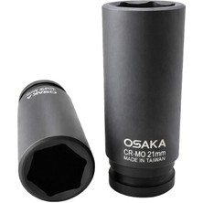 OSAKA 1/2 Altı Köşe Havalı Derin Lokma 21 mm
