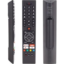 Pazarcan Hey Netflix Play Tuşlu Yazısız LCD LED Tv Kumanda