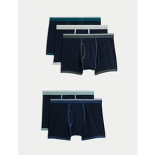 Marks & Spencer 5’li Pamuklu  Cool & fresh trunk