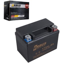 Pazarcan YTX4L-BS 12V 4A Motosiklet Aküsü (114 x 66 x 88 Mm) (1.6kg)