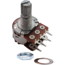 Pazarcan Potansiyometre Stereo 6 Bacaklı 220K (IC-222)