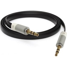Escom Ak-04 Aux Kablosu 3.5mm Flat 1.2 Metre