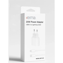 Eima EMT-020 20W Hızlı Şarj Seti | Usb-C To Lightning Kablolu Power Adaptör
