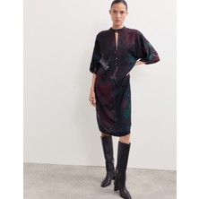 Marks & Spencer Desenli Mini Elbise