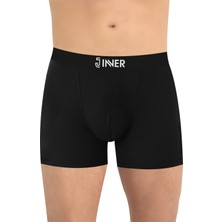 Just Inner Erkek Boxer Logo Lastikli (%96 Micro Modal - %4 Elastan)
