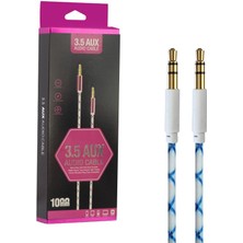 Escom Xf-21 Aux Kablosu 3.5mm Silikon 1.2 Metre