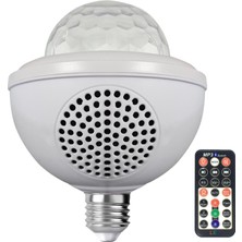 OEM Disko Müzik LED Ampul Bluetooth 220V E27 Kumandalı