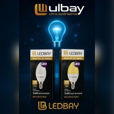OEM Ledbay Buji Mum LED Ampul 5W E14 Beyaz
