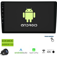 OEM CPR-9001 Android Ekran Multimedya 9 Universal 6+64GB