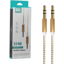 Escom Xf-30 Aux Kablosu 3.5mm Silikon 1.2 Metre