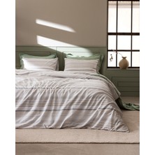 Madame Coco Thayer Tek Kişilik %100 Pamuk Ranforce Baskılı Nevresim Takımı - Bej