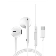 EIMA Type-C Kablolu Kulaklık | iPhone 15 / 15 Pro / 15 Pro Max Uyumlu