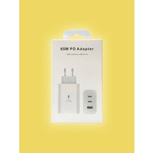 EIMA 65W PD Hızlı Şarj Adaptörü | 2xType-C + USB-A