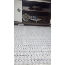Elvey Home Krem/gri Bohem Iskandinav Sisal Pamuk Taban Yıkanabilir Özel Kesim Kaymaz Salon Mutfak Koridor Halısı
