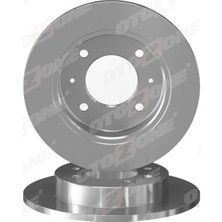Otozone BD8001 - Arka Fren Disk Aynası Elantra 00-06 Lantra 90-95 258×10X4DL Dolu
