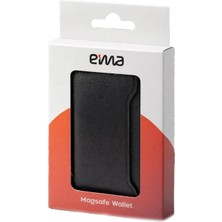 Eima EO1 2 Katlı MagSafe’li Cüzdan – Manyetik iPhone Kartlık – Slim Deri Cüzdan