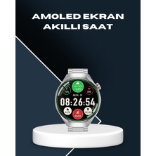 MiraLive Akıllı Saat Bluetooth Görüşme Destekli – Spor, Sağlık ve Bildirim Özellikli