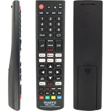 Pazarcan Huayu RM-L1691 Netflix-Youtube-Prime Video-Google Play Tuşlu Universal LCD LED Tv Kumandası