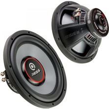 Reiss Audio Reıss Audıo RS-UX12 Oto Bass Subwoofer 30CM Single 1000 Watt 1 Adet