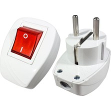 OEM Anahtarlı Fiş Topraklı Erkek