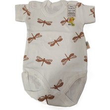 Bulut Anne ve Çocuk Kısa Kollu  Çıtçıtlı Body %100 Pamuklu Desenli /renkli Erkek ve Kız Bebek Unisex Tasarım Çıtçıtlı Yaka