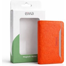 Eima Magsafe Uyumlu Deri Kartlık Cüzdan