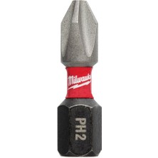 MILWAUKEE PH2 Bits Vidalama Yıldız Uç 25 mm