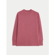 Marks & Spencer %100 Merino Yünlü Ribanalı Kazak