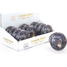 Erseyy Taşlı Istanbul Tasarımı El Aynası Kalın