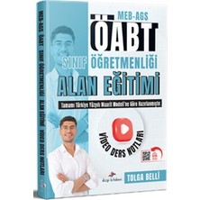 Dizgi Kitap 2026 Meb Ags Öabt Sınıf Öğretmenliği Alan Eğitimi Video Ders Notları