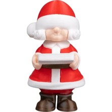 Khi-Zai Eco Lounge Hediye Tepsili Mini Noel Cücesi 6 cm – Yılbaşı Masaüstü Dekor