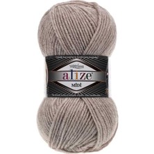 Alize Süperlana Midi (5 Adet) 152 Bej Rengi El Örgü Ipliği