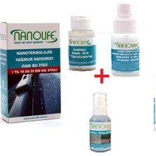 HypAirs 2 Li Set Hidrofobik Yağmur Kaydırıcı Cam Su Itici - Buğu Önleyici Sprey