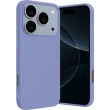 Budi Newface Apple iPhone 17 Pro Max Nano Içi Kadife Silikon - Lila