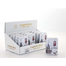 Erseyy Taşlı Istanbul Tasarımı El Aynası Kalın