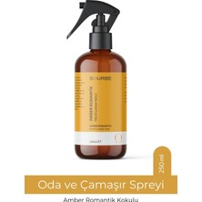 Sourbe Amber Romantik Oda Spreyi 250 ml Koku Giderici Özellikli Oda ve Çamaşır Spreyi