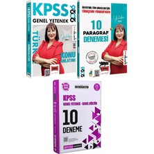 Yargı Yayınevi Türkçe Konu ve Türkçenin Yönderinden 10 Paragraf Deneme - 2026 Kpss Ortaöğretim Çözümlü 10 Deneme