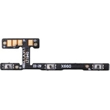 Genos Infinix S5 Pro Ile Uyumlu Güç Açma Kapama Ses Açma Kısma Flex  X660