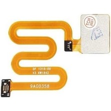 Genos Oppo A5 2020 Ile Uyumlu Tuş Parmak Izi Okuyucu Film Beyaz