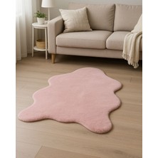 Etka Home Angora Tavşan Tüyü Pudra Peluş Halı