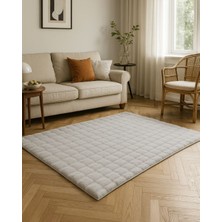 Etka Home Bubble – Gri Ithal Tavşan Tüyü Peluş Halı